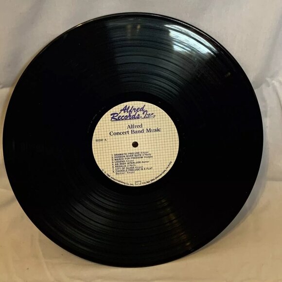 Alfred Concert Band Music (Vinyl, 1986) Alfred Records NM LP Record Album - Picture 8 of 11